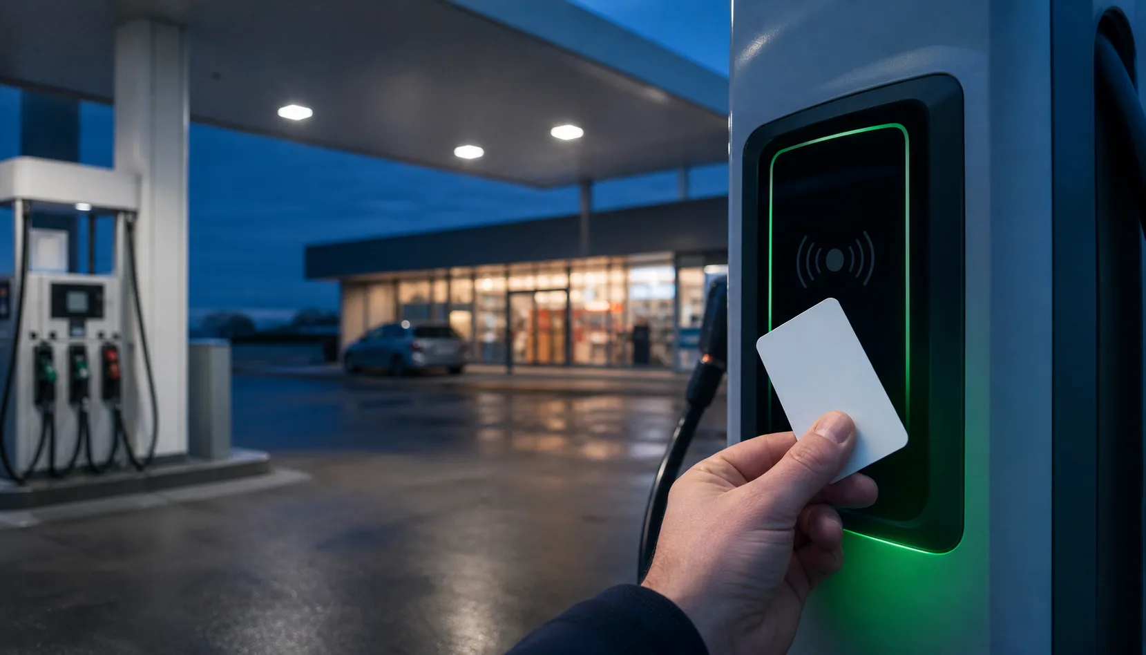 The Dual-Energy Forecourt Card: Why Petrol Stations Are Issuing One RFID for Fuel and EV Charging