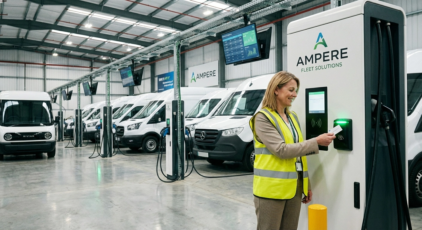 Fleet EV charging authentication