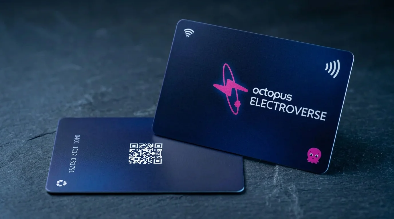 Octopus Electroverse RFID charging card by ChargeRFID