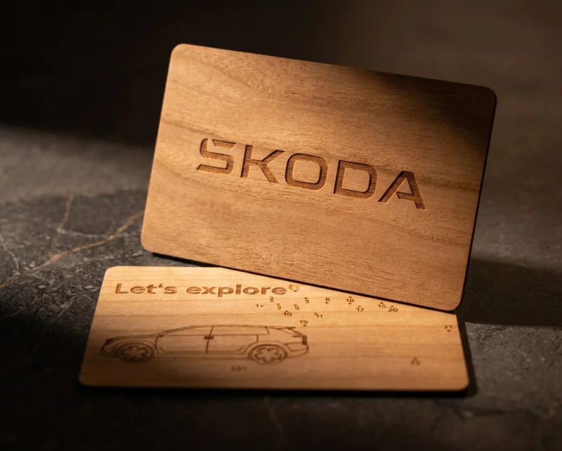 Škoda Auto RFID charging card by ChargeRFID